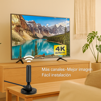 Antena TDT 30dBi Universal – Calidad HD en todos tus canales 🌎
