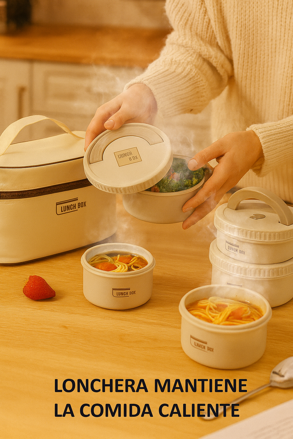 Lonchera Térmica 4 Piezas