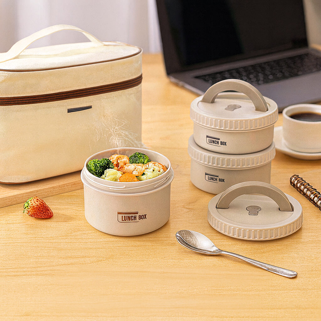 Lonchera Térmica 4 Piezas